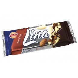 LINA ALMONDS Dark chocolate...